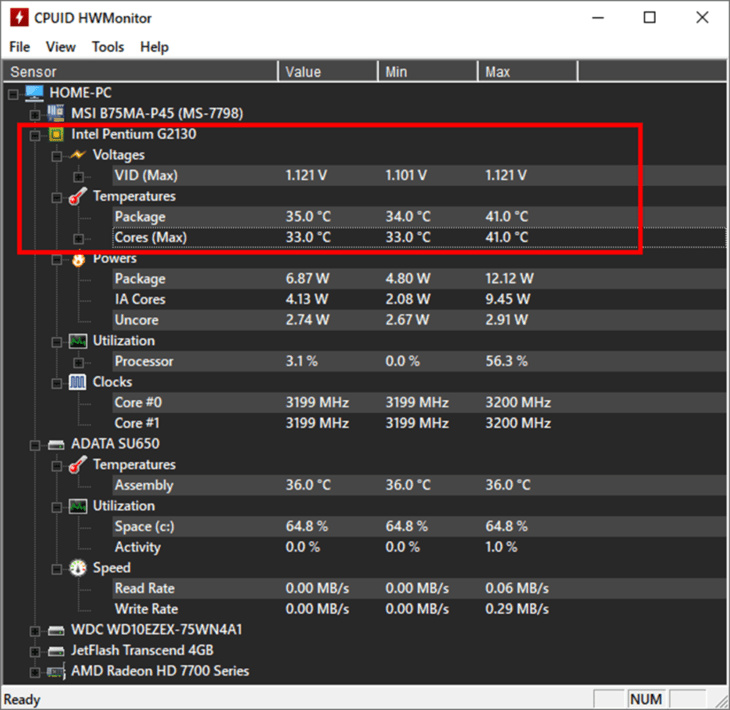 HWMonitor